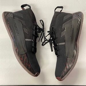Adidas Black High-Top Sneakers